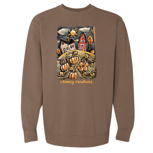 Pumpkin Garment-Dyed Crewneck Thumbnail