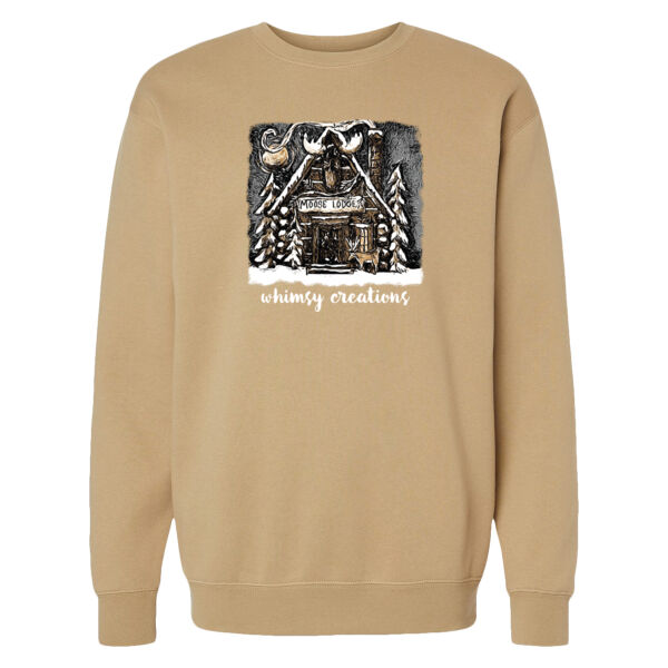Moose Lodge Tonal Heavyweight Crewneck Thumbnail